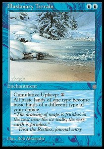 Illusionary Terrain - Ice Age (Uncommon)