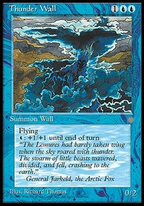 Thunder Wall - Ice Age (Uncommon)