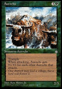Aurochs - Ice Age (Common)