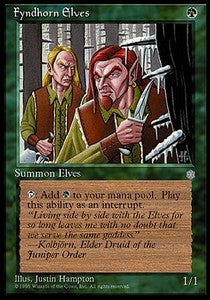 Fyndhorn Elves - Ice Age (Common)