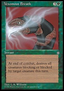 Venomous Breath - Ice Age (Uncommon)