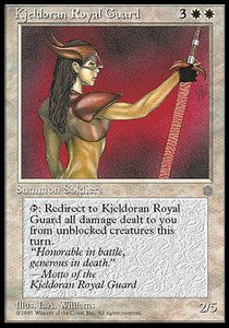 Kjeldoran Royal Guard - Ice Age (Rare)