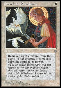 Swords to Plowshares - Ice Age (Uncommon)