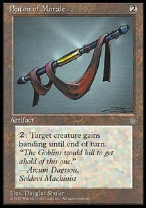 Baton of Morale - Ice Age (Uncommon)