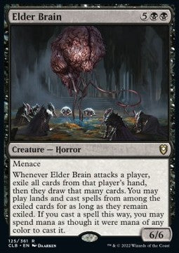 Elder Brain - Commander Legends: Battle for Baldur's Gate (Rare) [CLB-125]