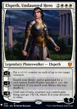 Elspeth, Undaunted Hero - The List (Mythic) [ZNL-270]