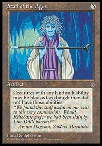 Staff of the Ages - Ice Age (Rare)