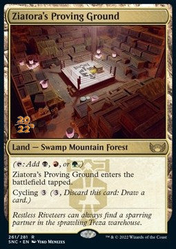 Ziatora's Proving Ground (V.1) - Streets of New Capenna: Promos (Rare) [PSNC-261]