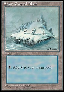 Snow-Covered Island - Ice Age (Land)