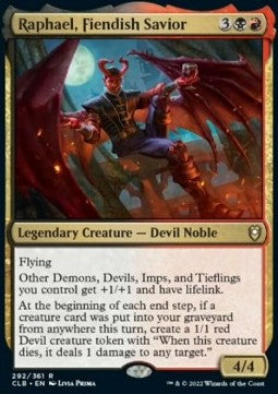 Raphael, Fiendish Savior - Commander Legends: Battle for Baldur's Gate (Rare) [CLB-292]