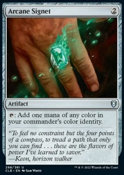 Arcane Signet - Commander Legends: Battle for Baldur's Gate (Uncommon) [CLB-298]
