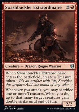Swashbuckler Extraordinaire - Commander Legends: Battle for Baldur's Gate (Uncommon) [CLB-198]