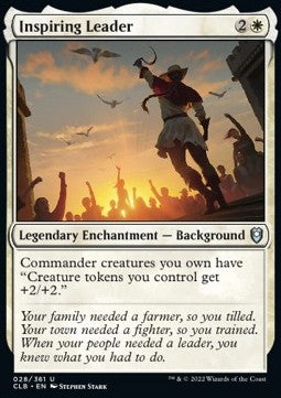 Inspiring Leader - Commander Legends: Battle for Baldur's Gate (Uncommon) [CLB-28]