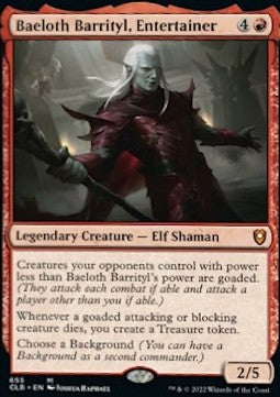 Baeloth Barrityl, Entertainer (V.1)