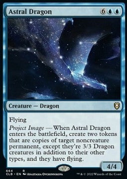 Astral Dragon (V.1) - Commander Legends: Battle for Baldur's Gate: Extras (Rare) [XCLB-664]