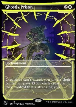 Ghostly Prison - Secret Lair Drop Series: February Superdrop 2022 (Rare) [SLDFS-424]