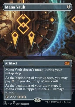 Mana Vault (V.1) - Double Masters 2022: Extras (Mythic) [X2X2-394]