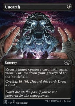 Unearth - Double Masters 2022: Extras (Common) [X2X2-357]