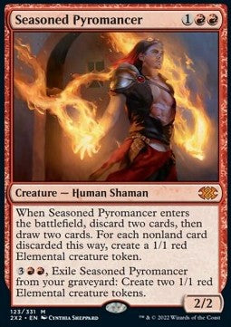 Seasoned Pyromancer - Double Masters 2022 (Mythic) [2X2-123]