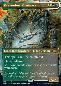 Dragonlord Dromoka (V.1) - Double Masters 2022: Extras (Mythic) [X2X2-376]