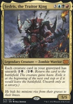 Sedris, the Traitor King - Double Masters 2022 (Mythic) [2X2-274]