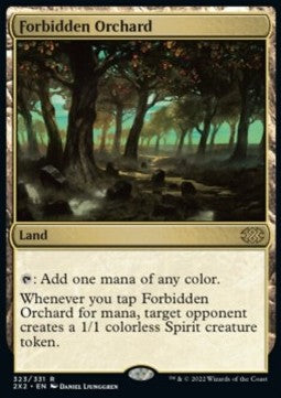 Forbidden Orchard⁣ - Double Masters 2022⁣ (Rare)⁣ [323]