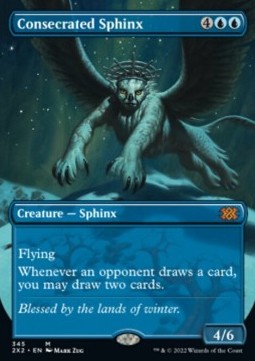 Consecrated Sphinx (V.1) - Double Masters 2022: Extras (Mythic) [X2X2-345]