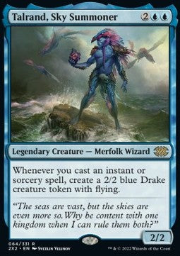 Talrand, Sky Summoner⁣ - Double Masters 2022⁣ (Rare)⁣ [64]