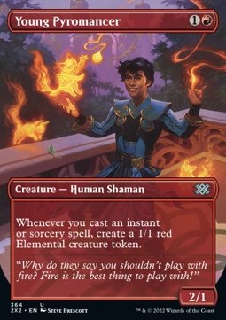 Young Pyromancer - Double Masters 2022: Extras (Uncommon) [X2X2-364]