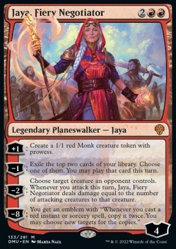 Jaya, Fiery Negotiator - Dominaria United (Mythic) [DMU-133]