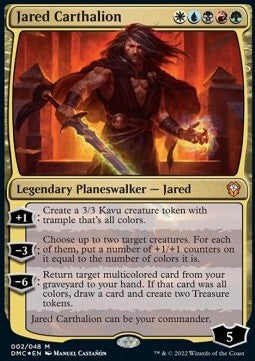 Jared Carthalion - Commander: Dominaria United (Mythic) [DMC-2]