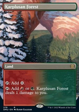Karplusan Forest - Dominaria United: Extras (Rare) [XDMU-379]