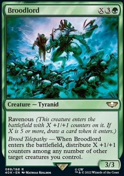 Broodlord - Universes Beyond: Warhammer 40,000 (Rare) [40K-89]