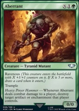 Aberrant - Universes Beyond: Warhammer 40,000 (Uncommon) [40K-86]