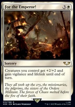 For the Emperor! - Universes Beyond: Warhammer 40,000 (Rare) [40K-12]