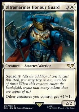 Ultramarines Honour Guard⁣ - Universes Beyond: Warhammer 40,000⁣ (Rare)⁣ [18]
