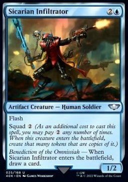 Sicarian Infiltrator - Universes Beyond: Warhammer 40,000 (Uncommon) [40K-25]
