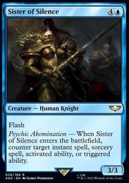 Sister of Silence - Universes Beyond: Warhammer 40,000 (Rare) [40K-26]