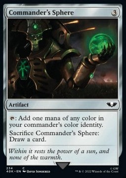 Commander's Sphere (V.2) - Universes Beyond: Warhammer 40,000 (Common) [40K-234]