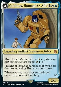 Goldbug, Humanity's Ally // Goldbug, Scrappy Scout (V.1)