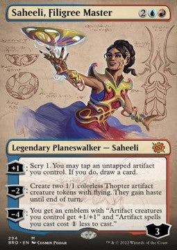 Saheeli, Filigree Master - The Brothers' War: Extras (Mythic) [XBRO-294]