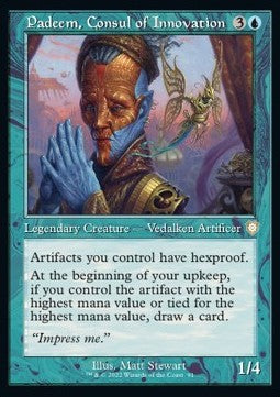 Padeem, Consul of Innovation - Commander: The Brothers' War (Rare) [BRC-91]