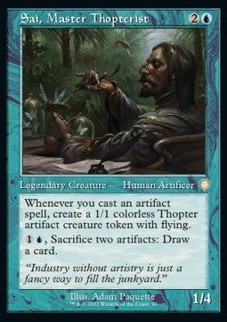 Sai, Master Thopterist - Commander: The Brothers' War (Rare) [BRC-93]