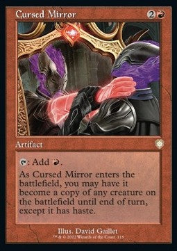 Cursed Mirror - Commander: The Brothers' War (Rare) [BRC-115]