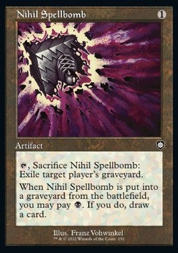 Nihil Spellbomb - Commander: The Brothers' War (Common) [BRC-152]