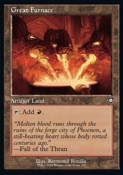 Great Furnace - Commander: The Brothers' War (Common) [BRC-187]