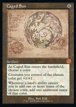Caged Sun (V.2) - Retro Frame Artifacts (Mythic) [BRR-72]