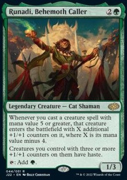 Runadi, Behemoth Caller - Jumpstart 2022 (Rare) [J22-44]