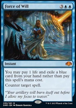 Force of Will⁣ - Dominaria Remastered⁣ (Mythic)⁣ [50]