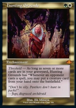 Hunting Grounds (V.1) - Dominaria Remastered: Extras (Mythic) [XDMR-359]